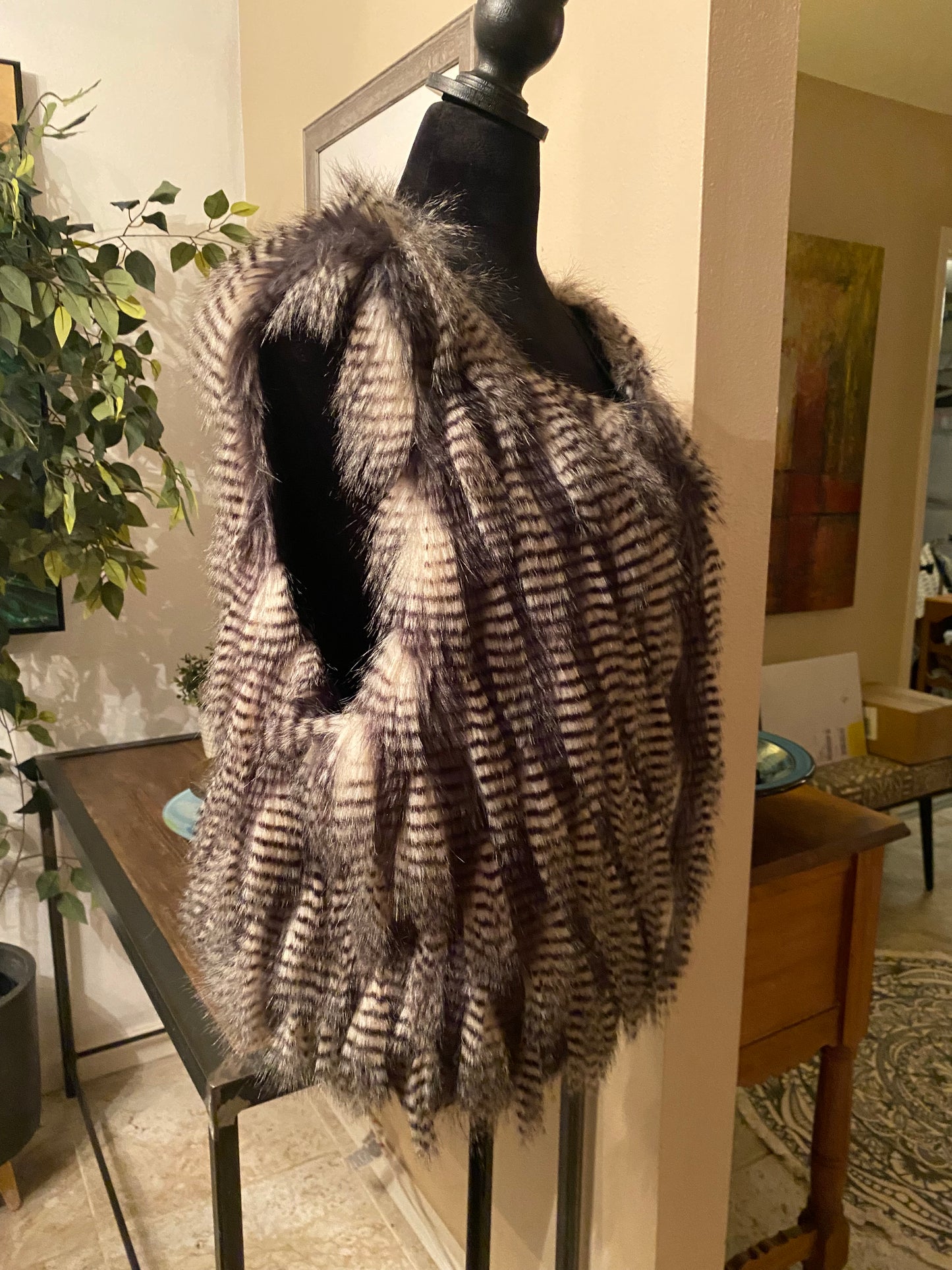 Furry vest