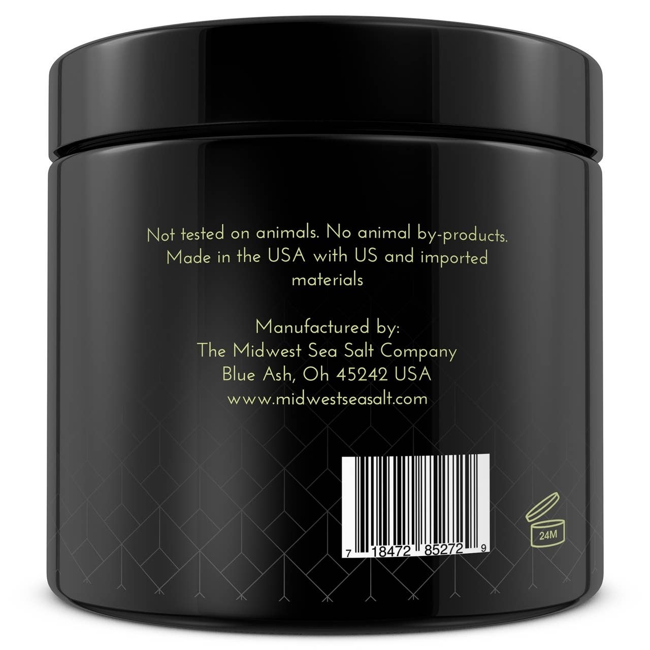 Mineral Sea Salt Scrub - Jasmine 16oz (453gr): Retail Product