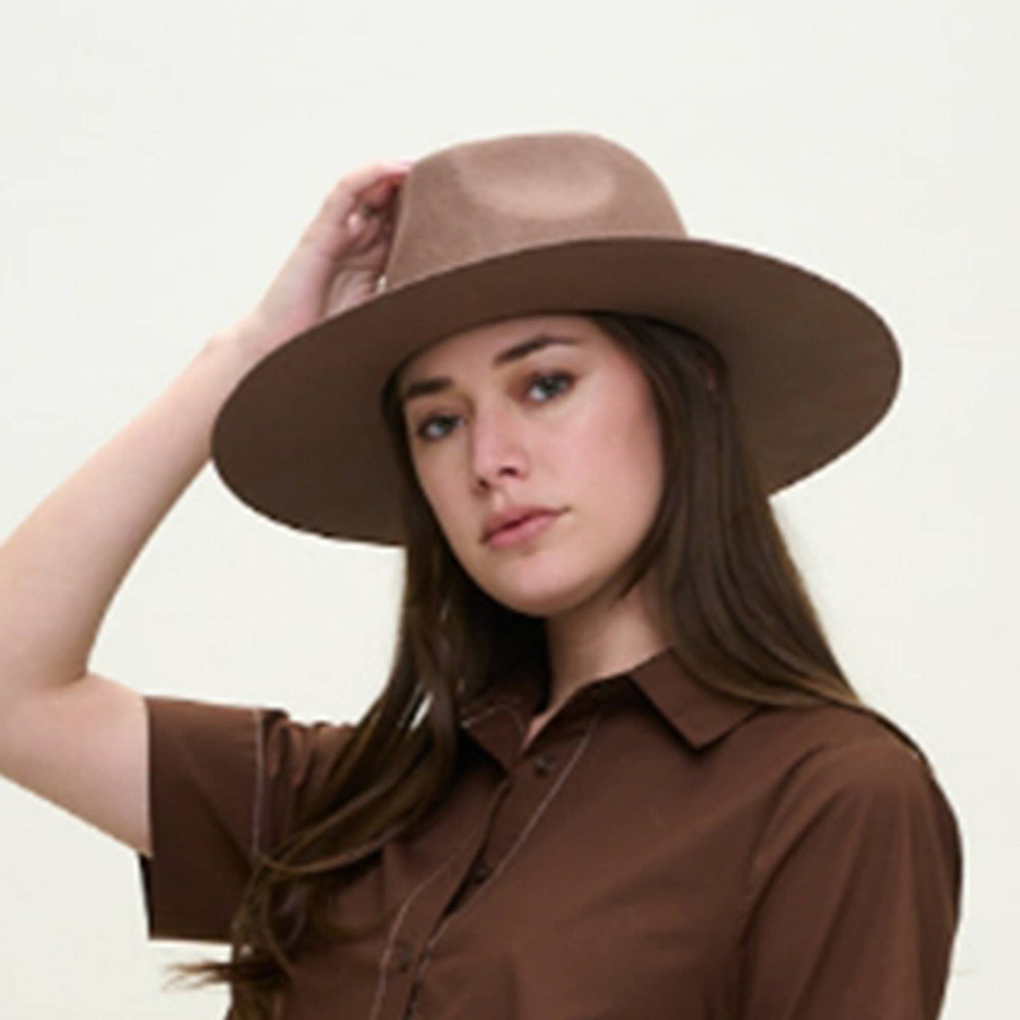 Australian Wool Rancher Hat : Mocha