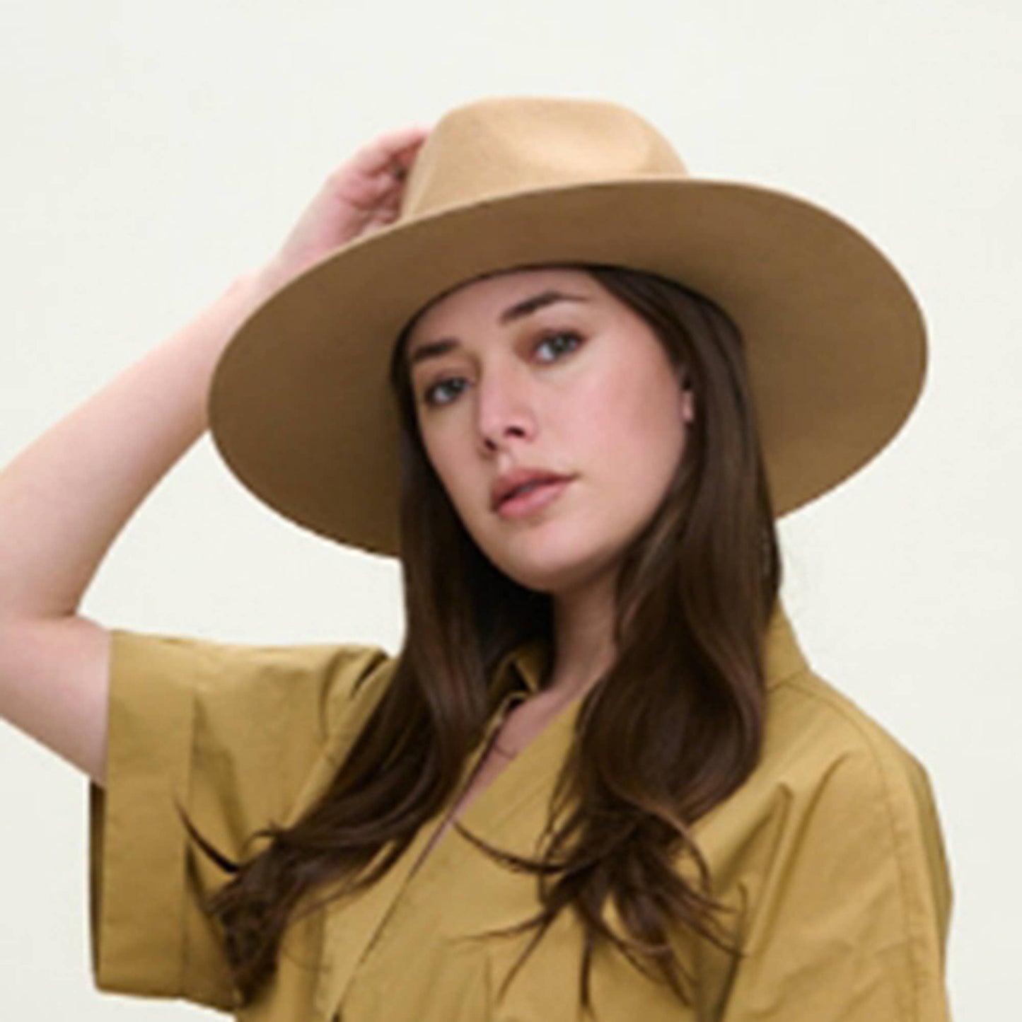 Australian Wool Rancher Hat : Stone
