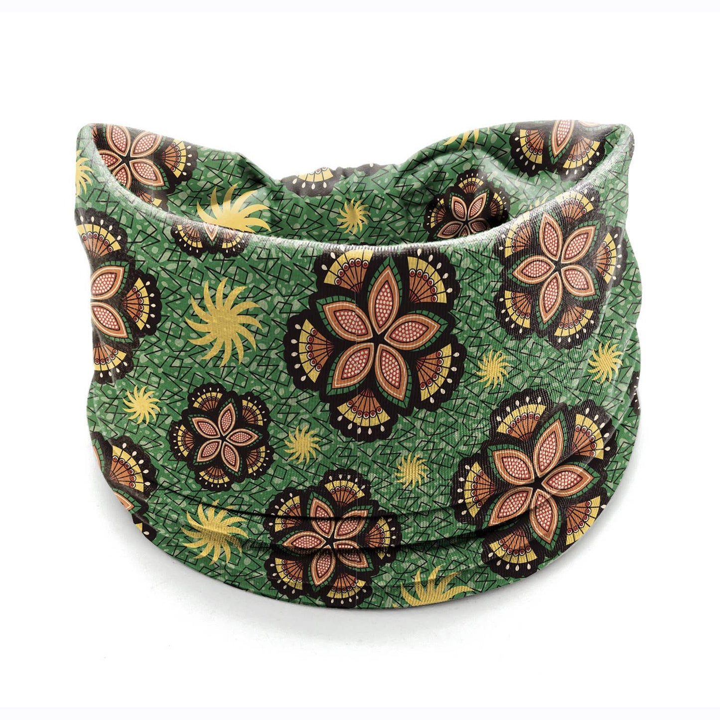 Ethnic Printed Multifunctional Headband & Neck Gaiter: 2