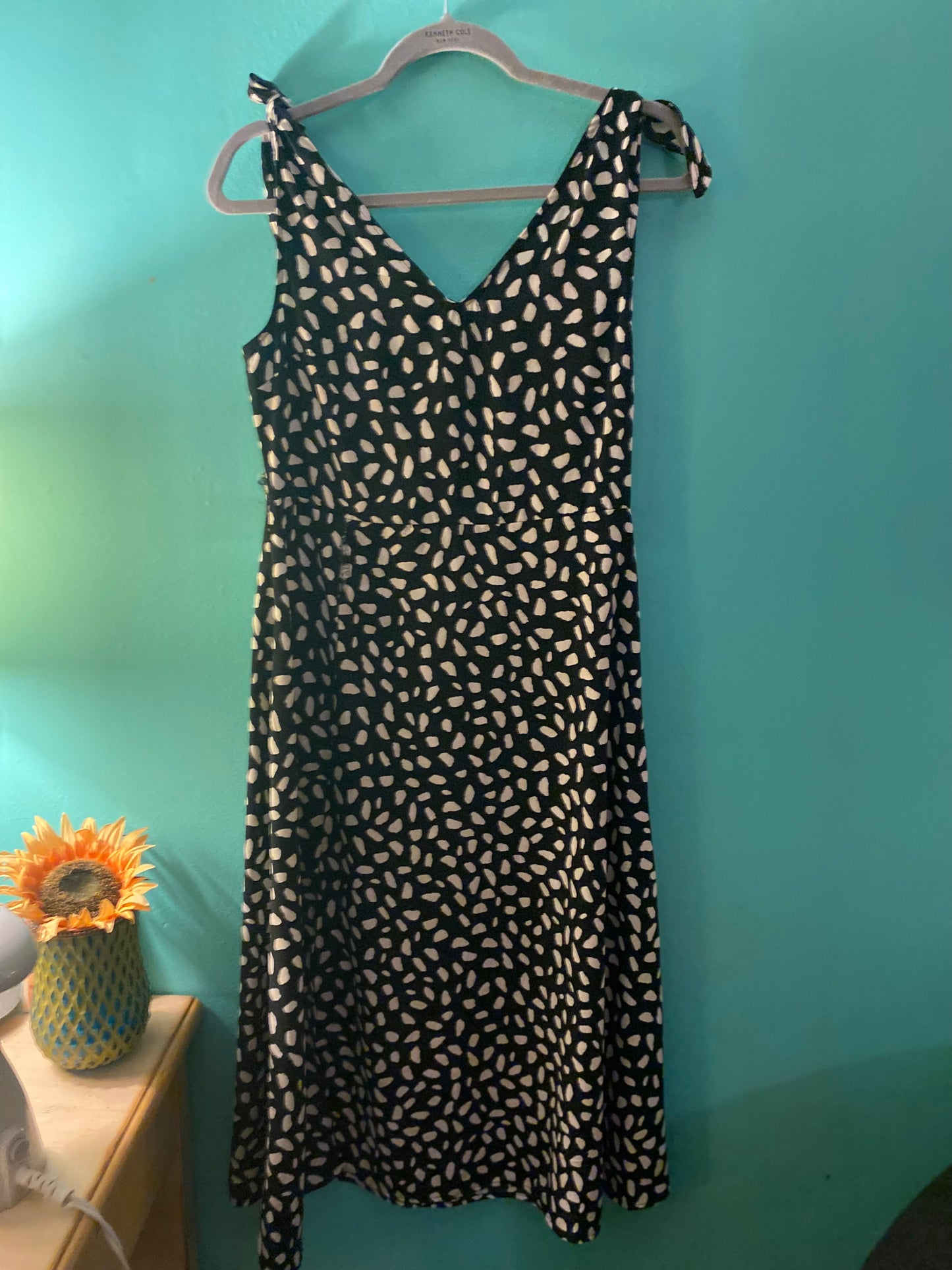 Black and white dress