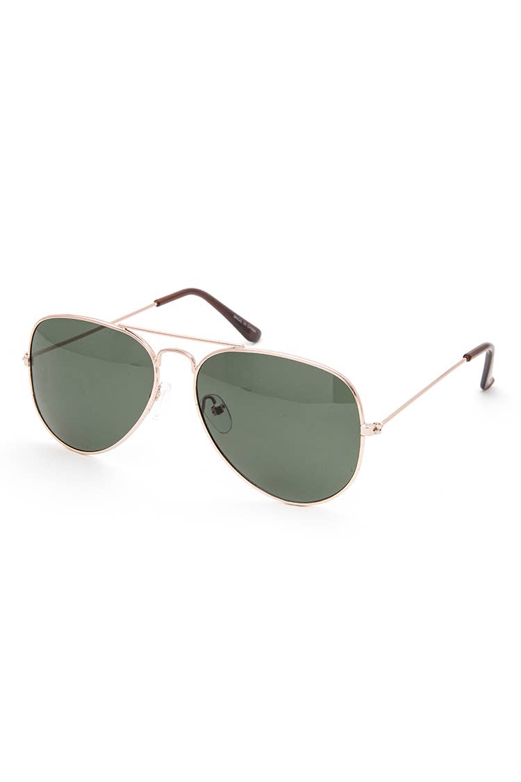 Fashion Aviator Sunglasses Set
