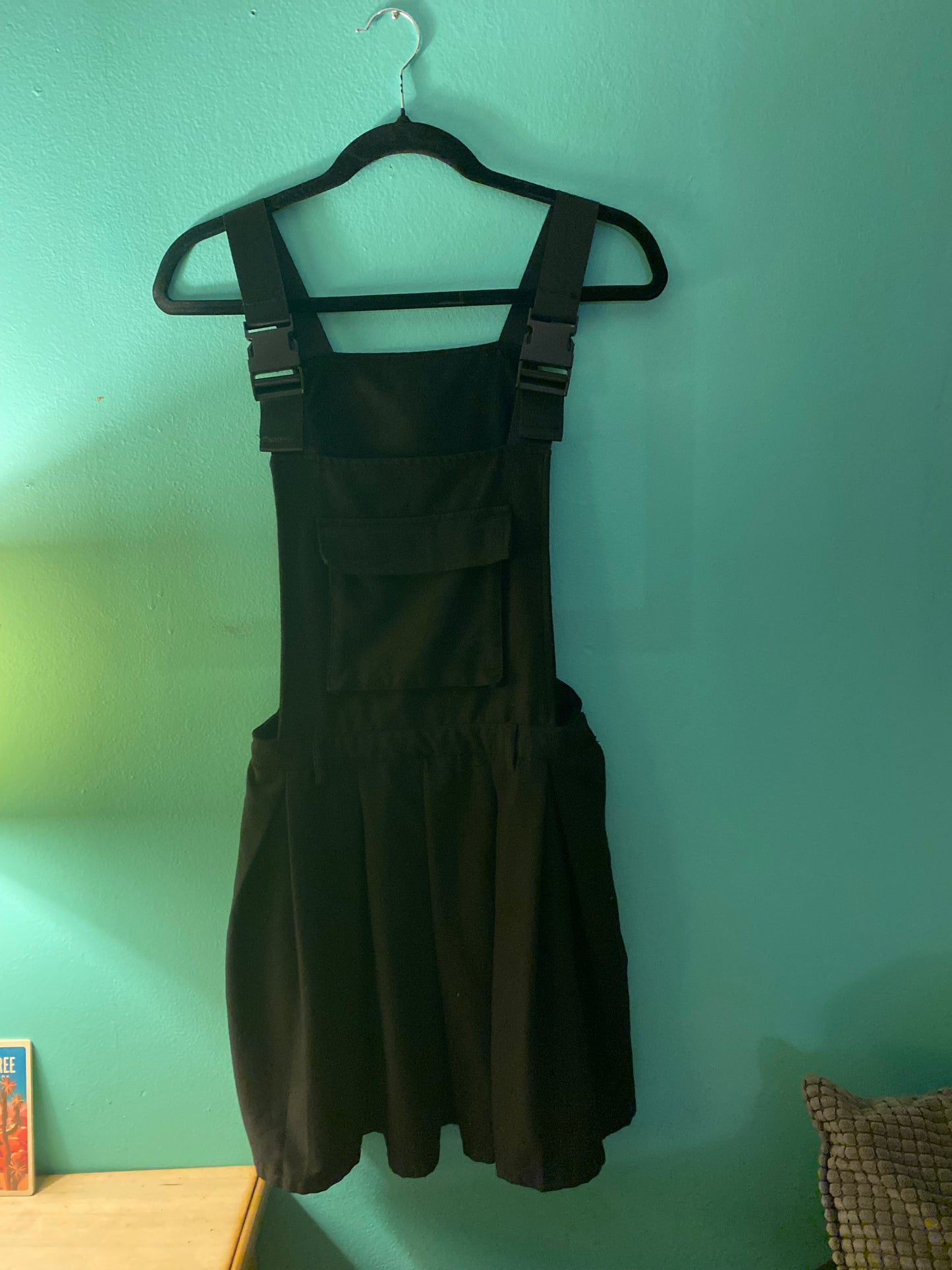 Overall dress - pleated skirt on piece