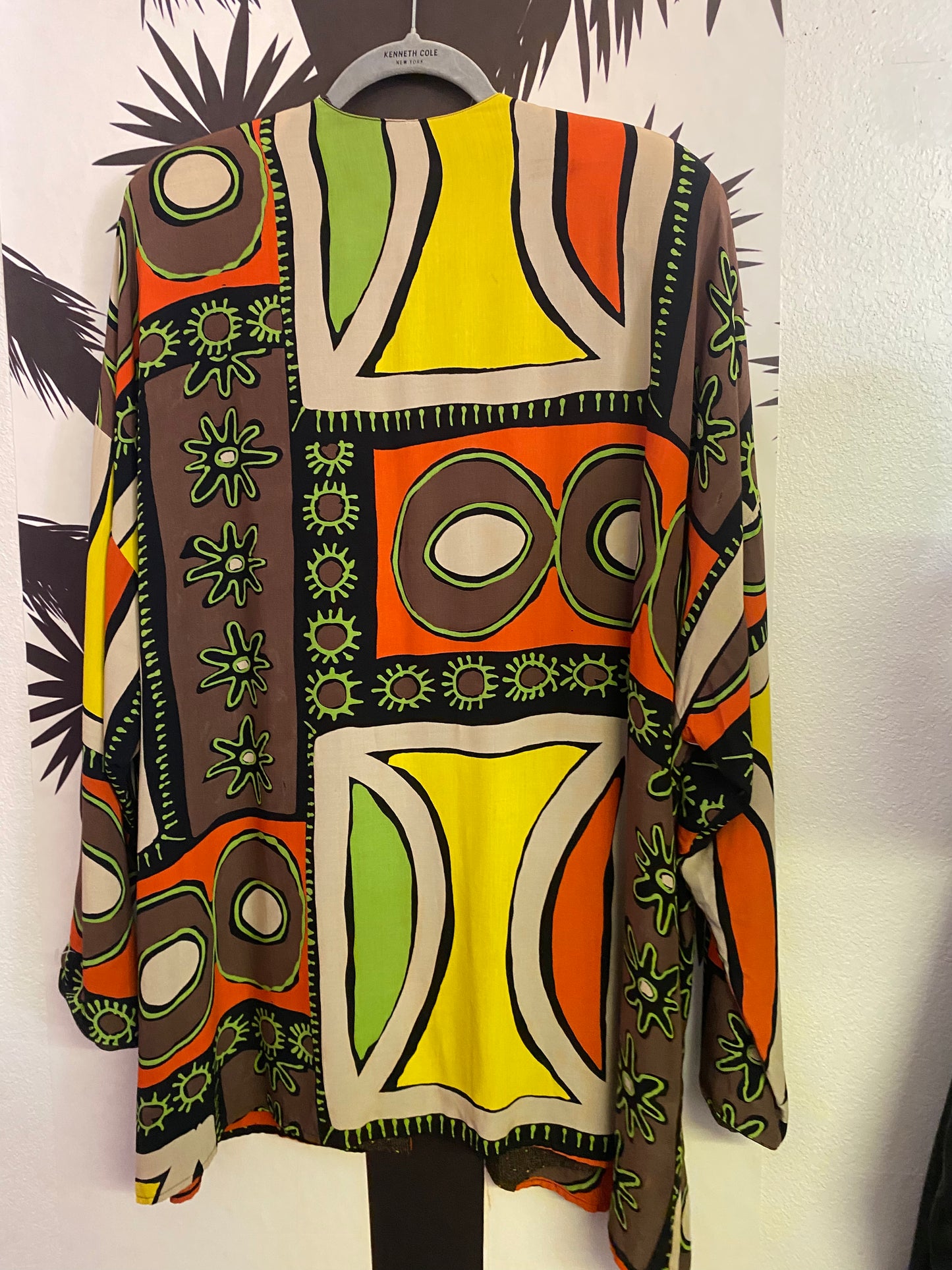 Colorful coat - designer platinum