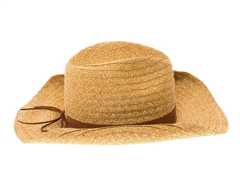Hat Band - Brown Suede