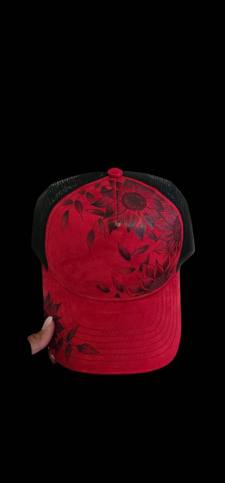 Trucker Cap Vegan Suede : Grey