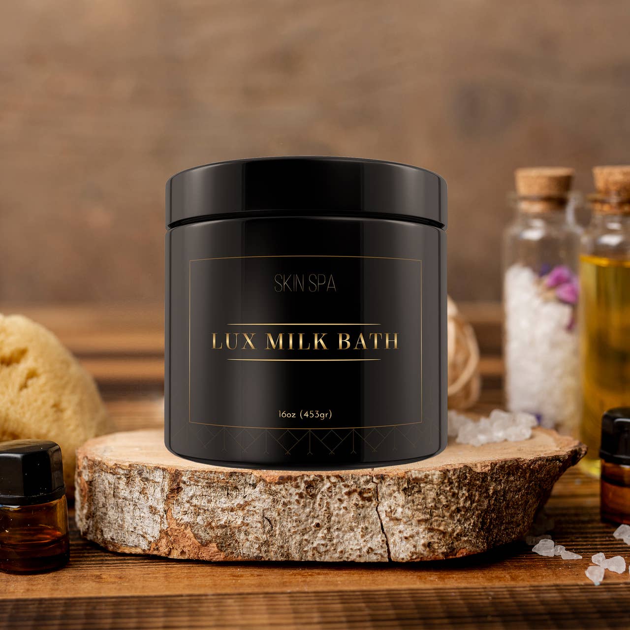 Lux Milk Bath 16oz (453gr): Retail Product