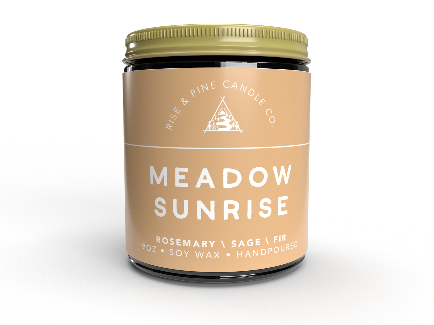 Rosemary Sage Soy Wax Candle - 9oz