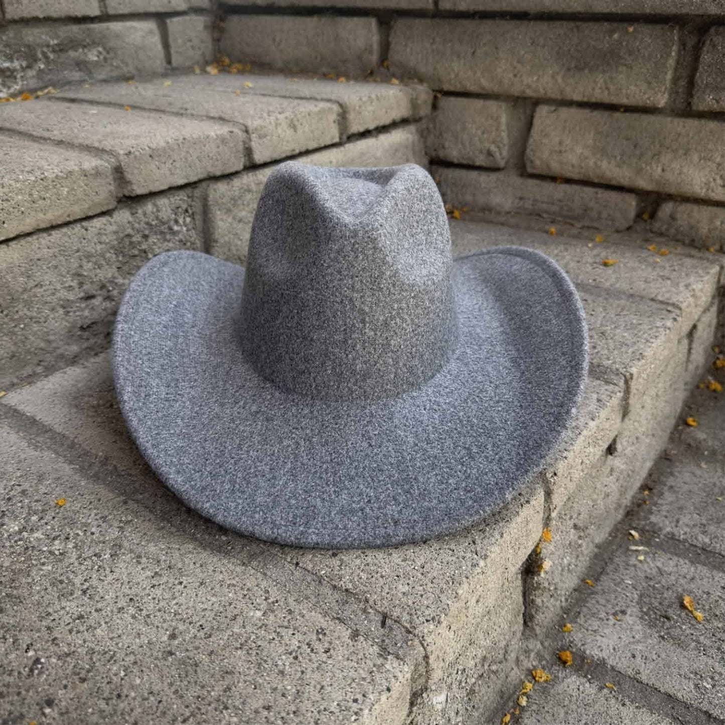 Best Seller!! Premium Vegan Cattleman Cowboy Hat: Brown