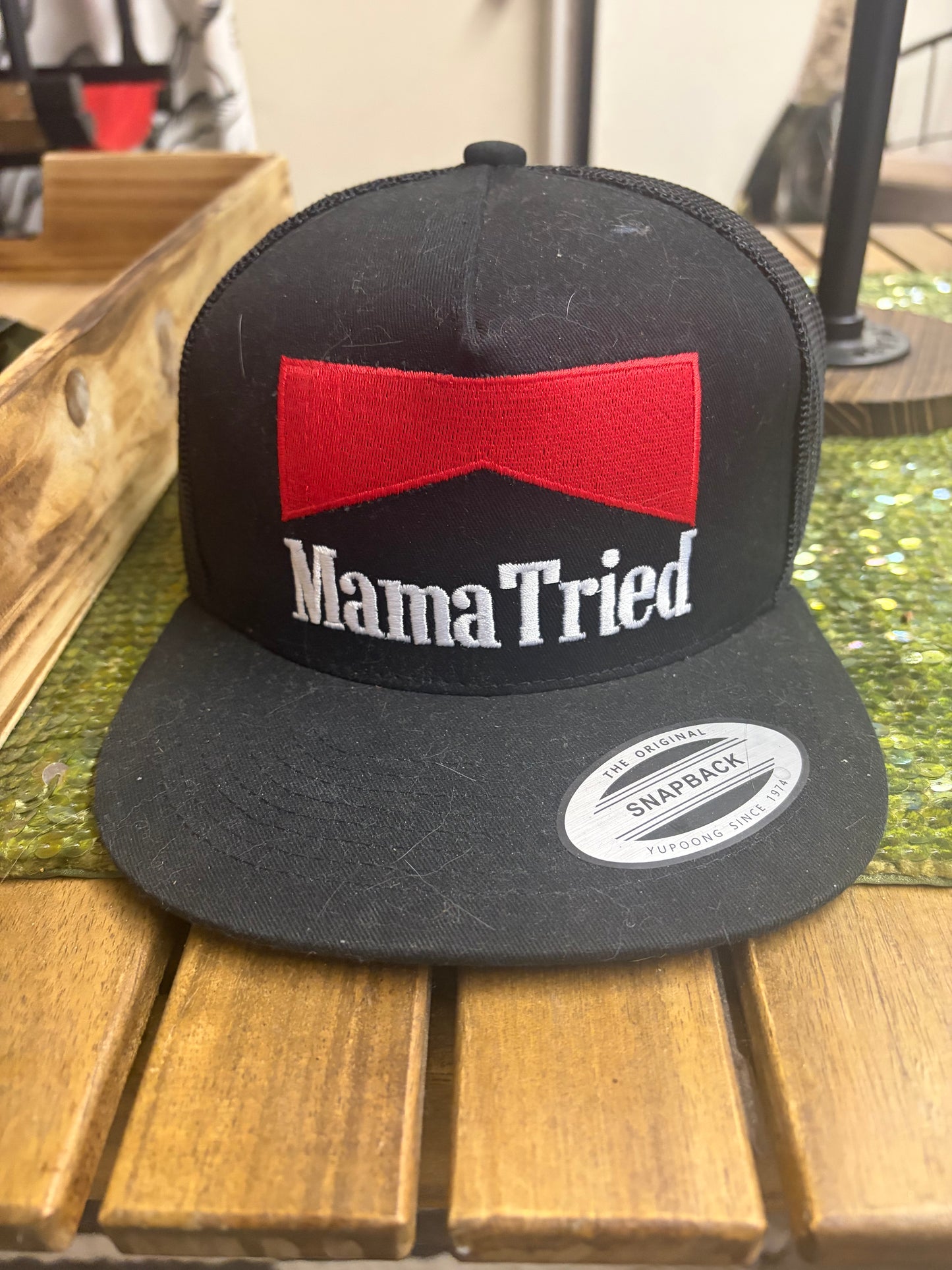 Mama Tried trucker Hat