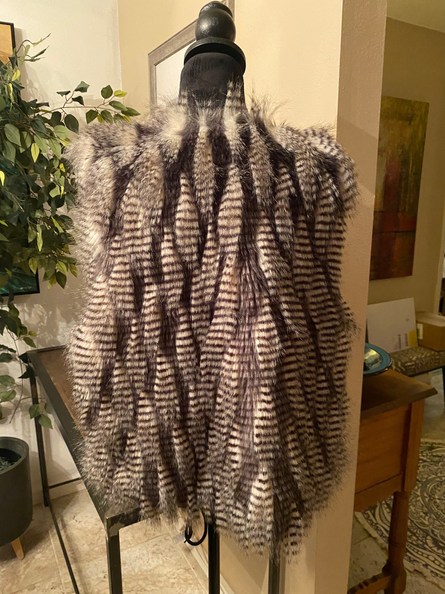 Furry vest