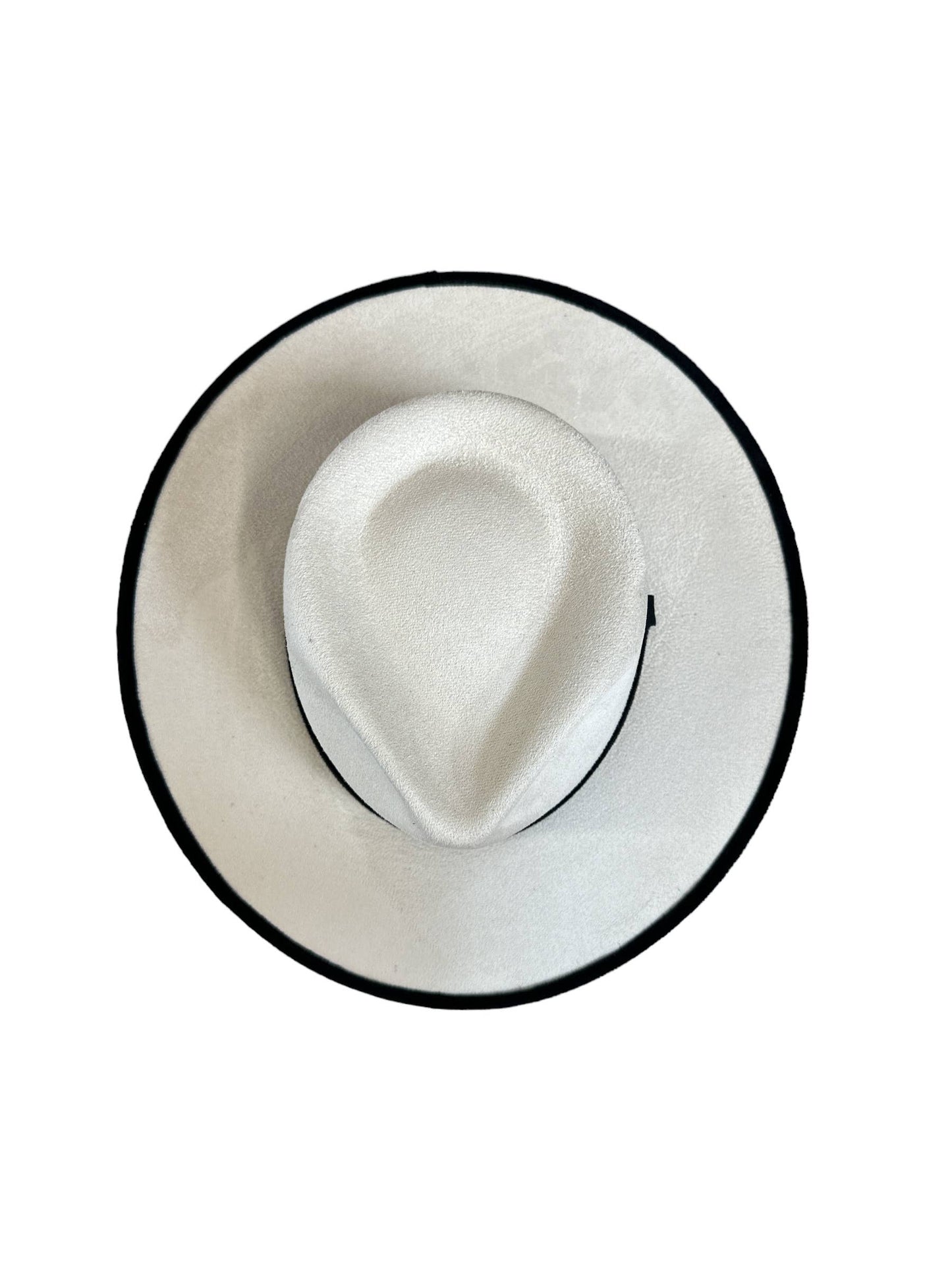 Tear Drop 2 Tone Rancher: Blush/Ivory