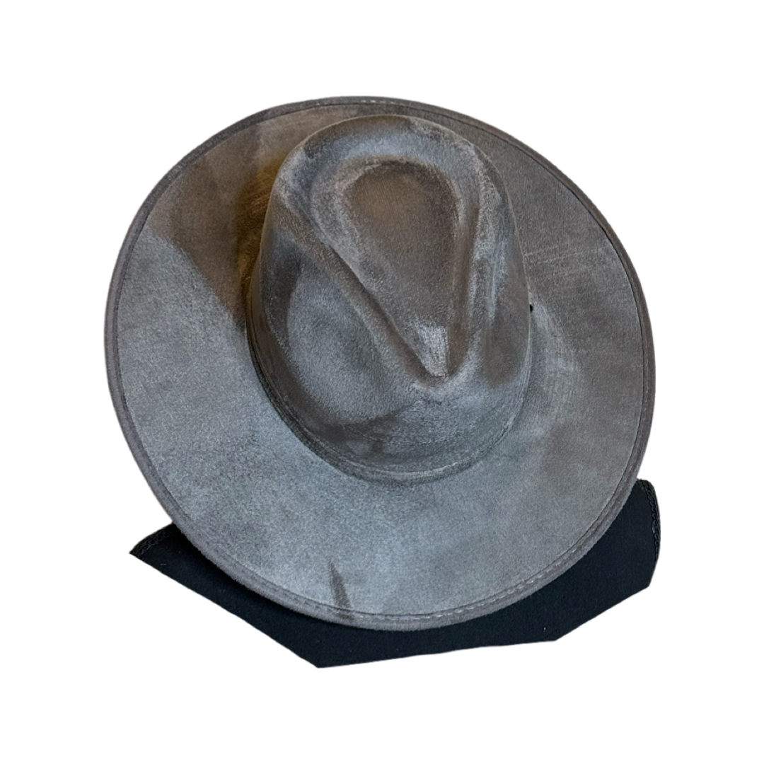 Rancher Vegan Suede Hat : Forest / Large