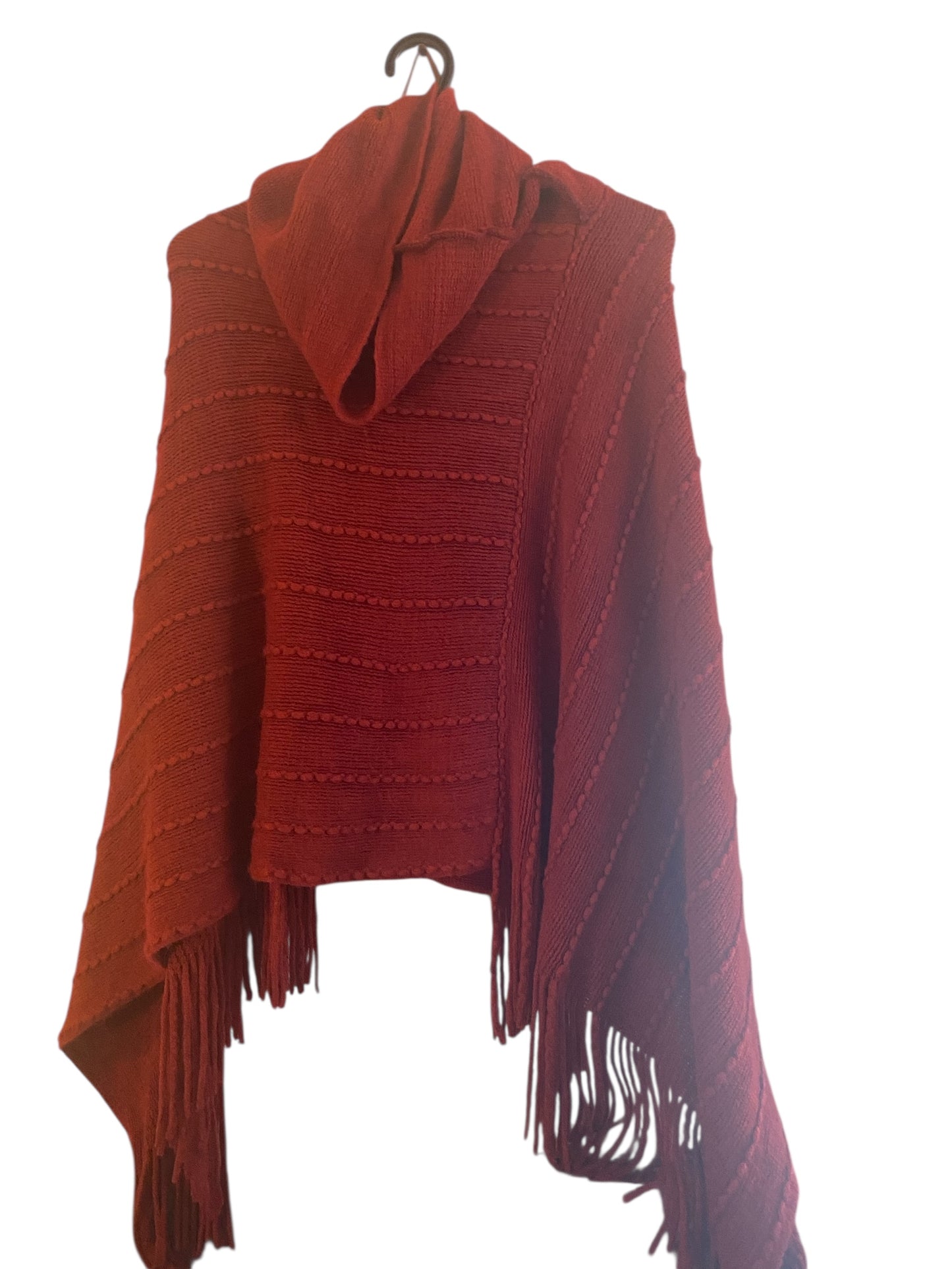 Red shawl