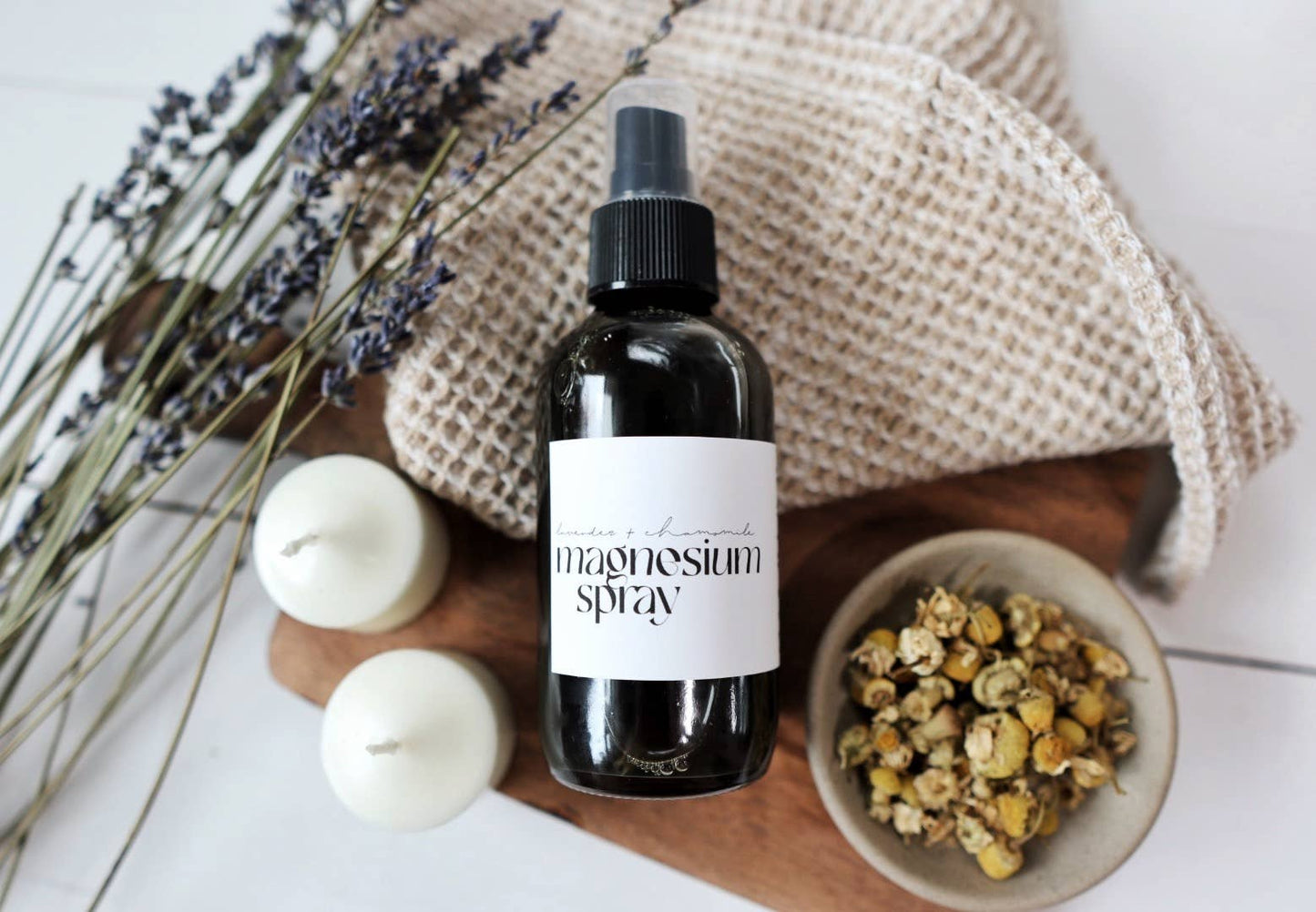 Lavender + Chamomile Magnesium Spray