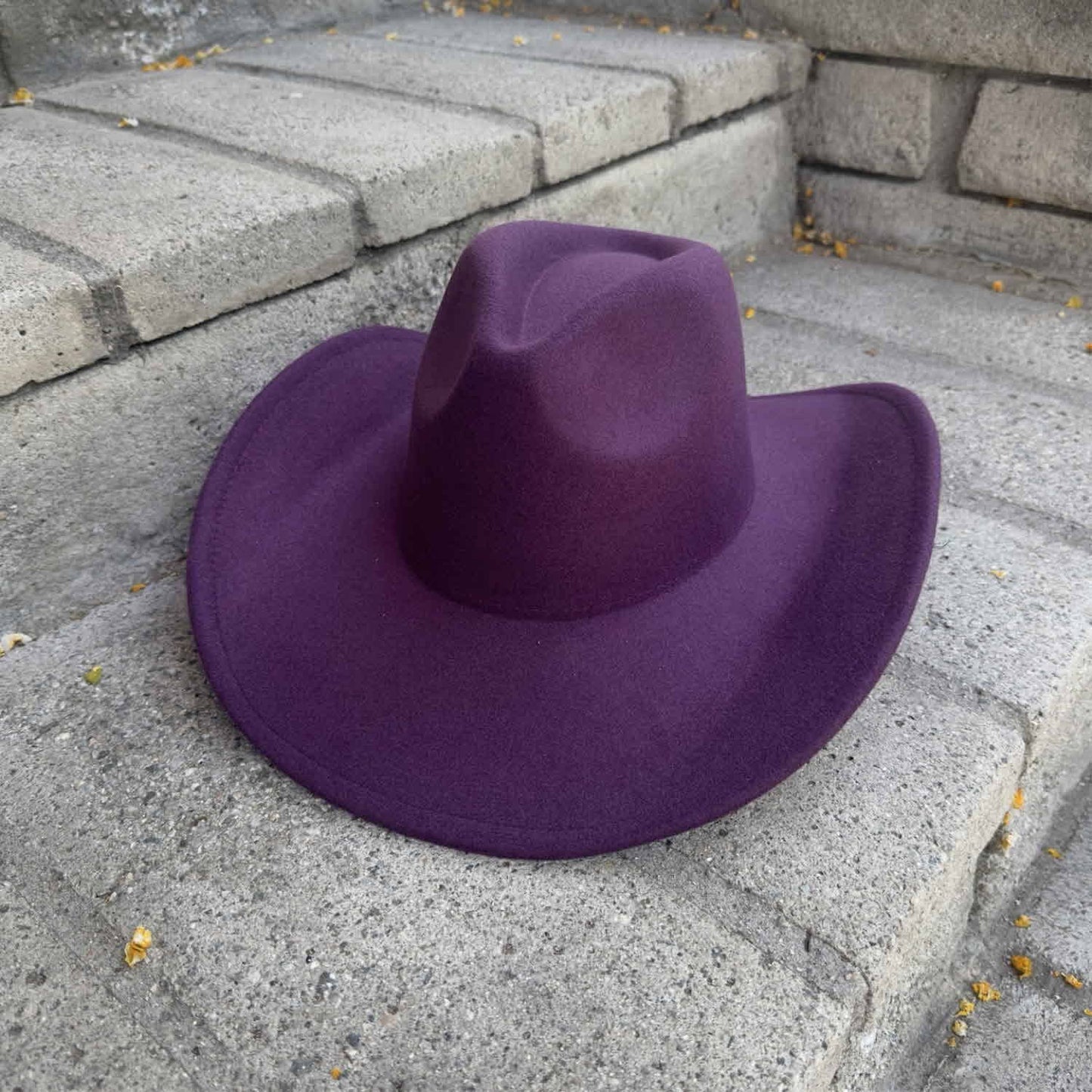 Best Seller!!  Premium Vegan Cattleman Cowboy Hat: Black