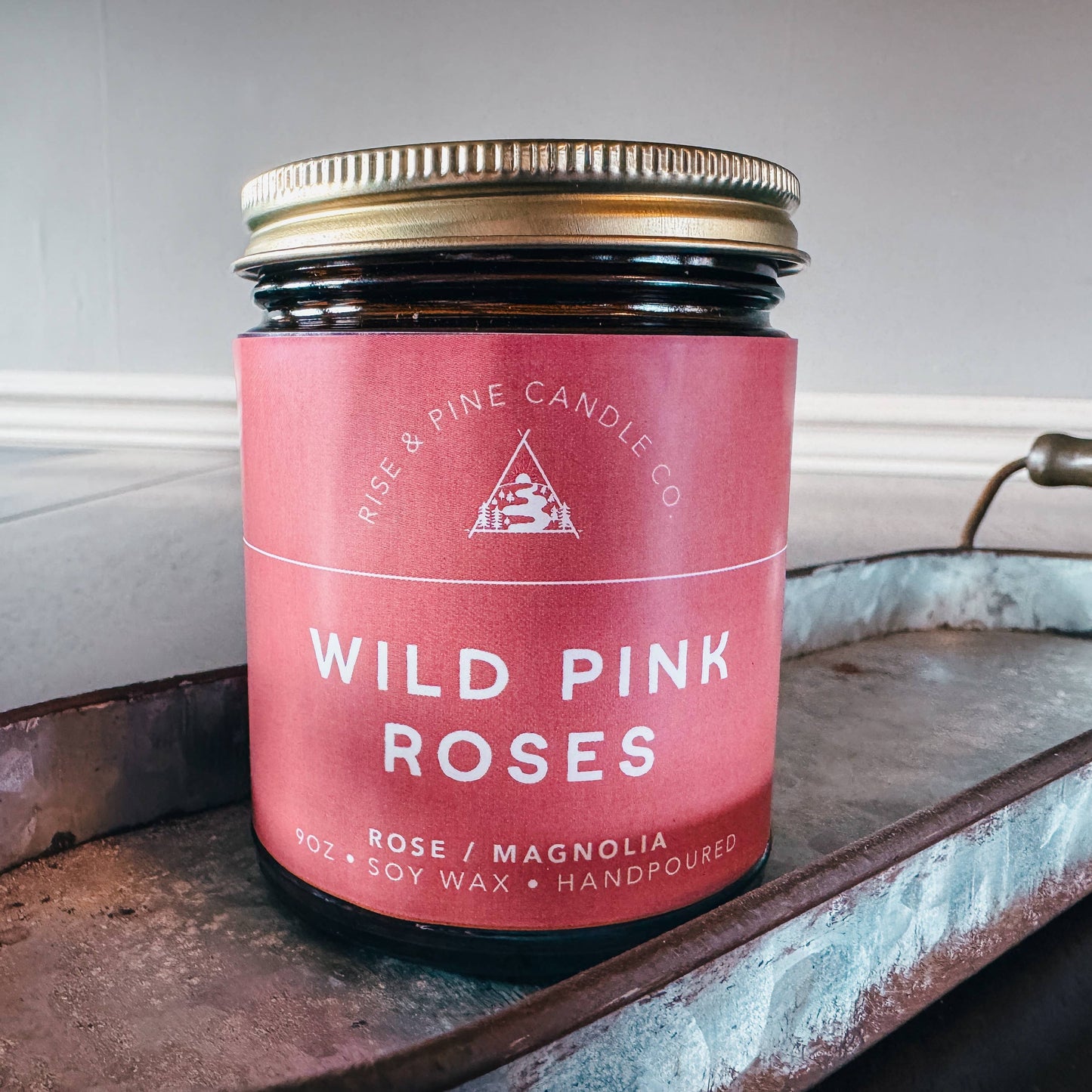 Rose Soy Wax Candle