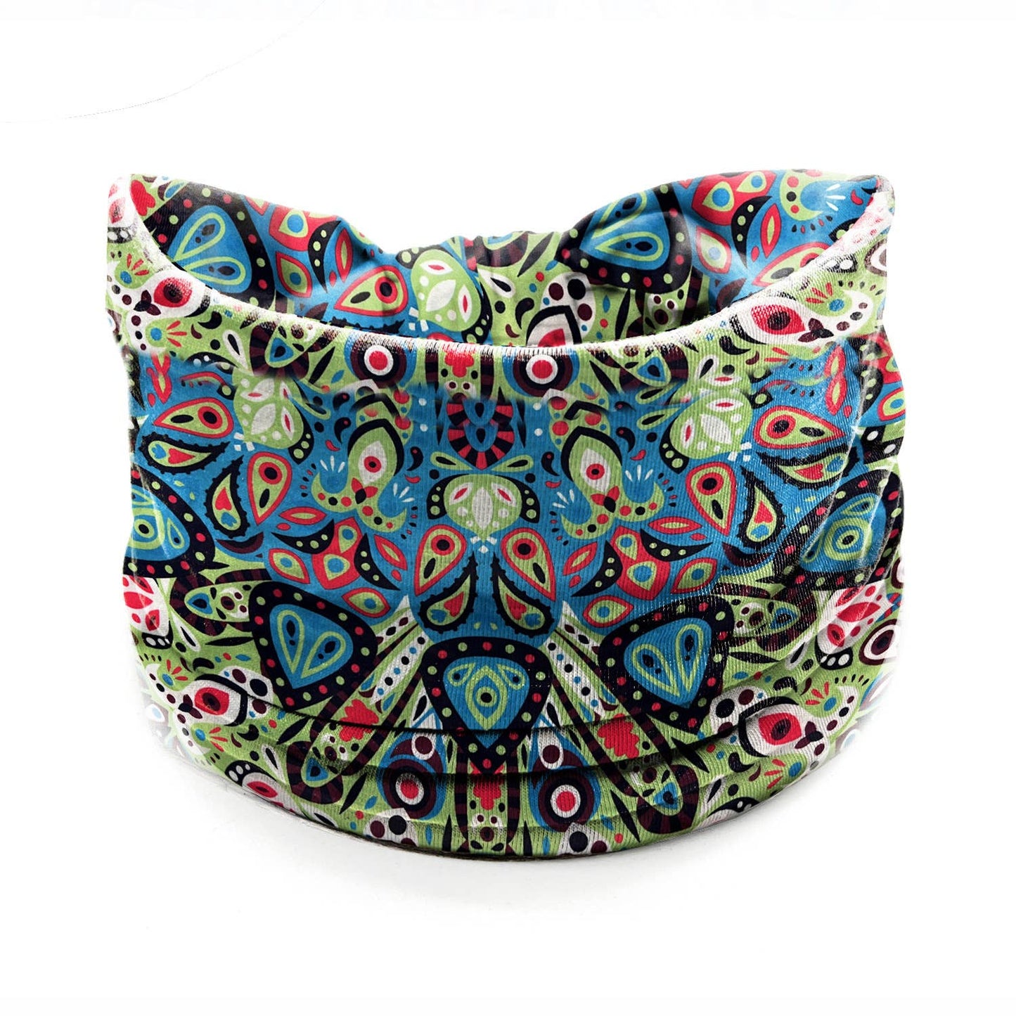 Ethnic Printed Multifunctional Headband & Neck Gaiter: 1