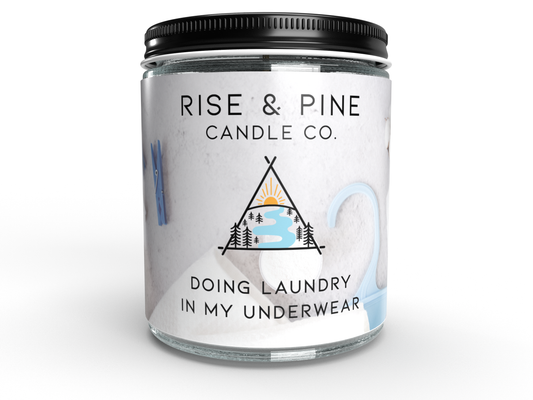 Clean Linen Soy Wax Candle - 9oz