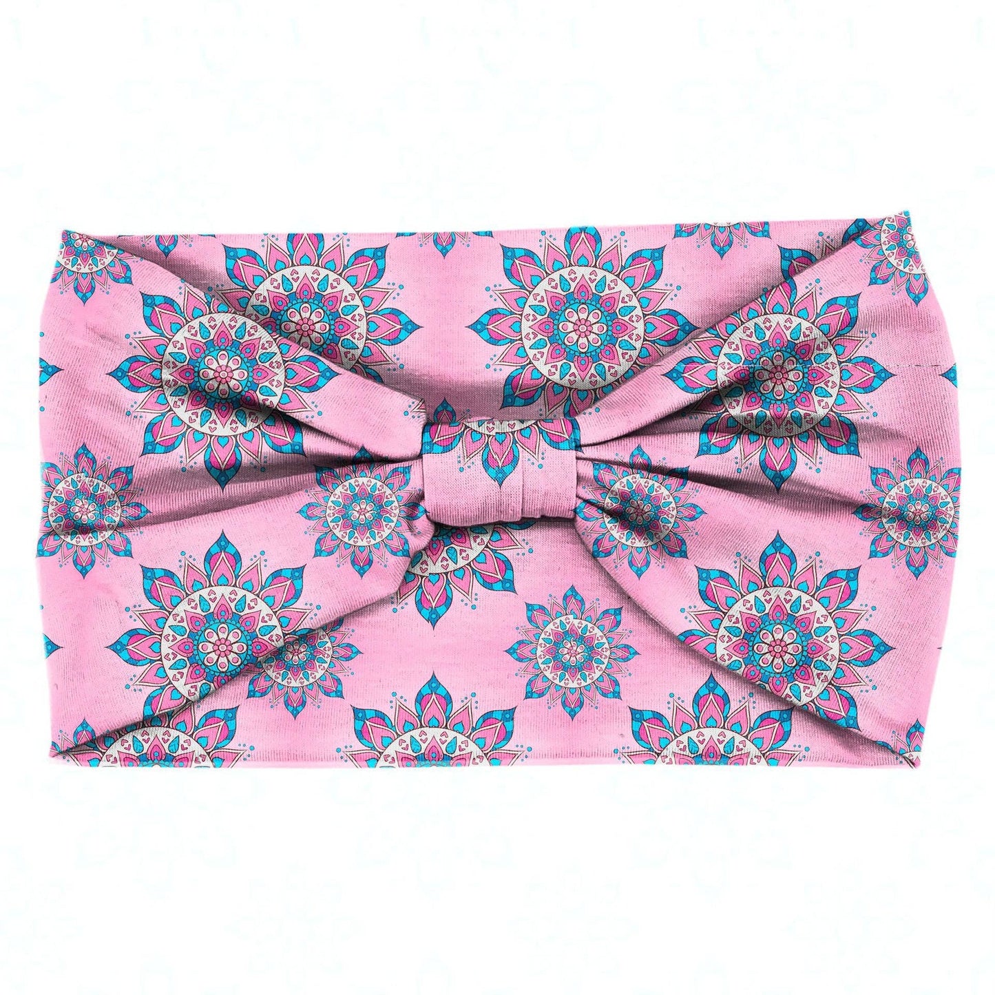 Bohemian Mandala Print Sports Headband: A