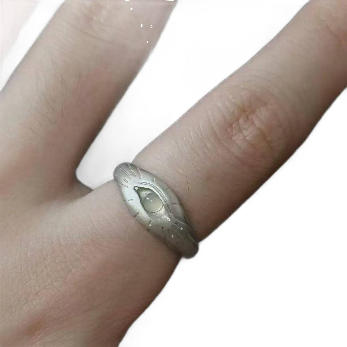Refined Eye Ring: Eye of Horus Ring / Adjustable