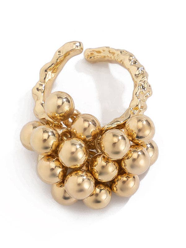 Geometric Rings Accessories: SILVER / One_size