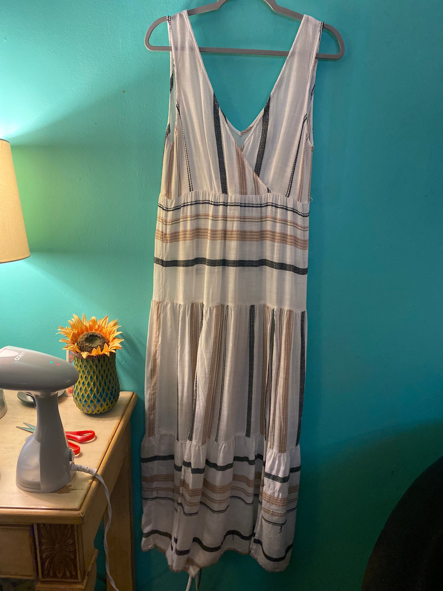 Soft cotton long dress