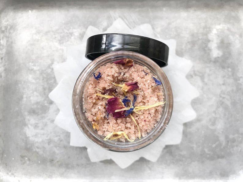 Luna Rose Sugar Scrub: 4 oz
