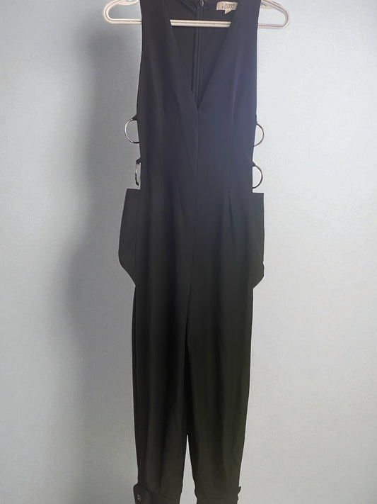 Black hoop on sides jumper