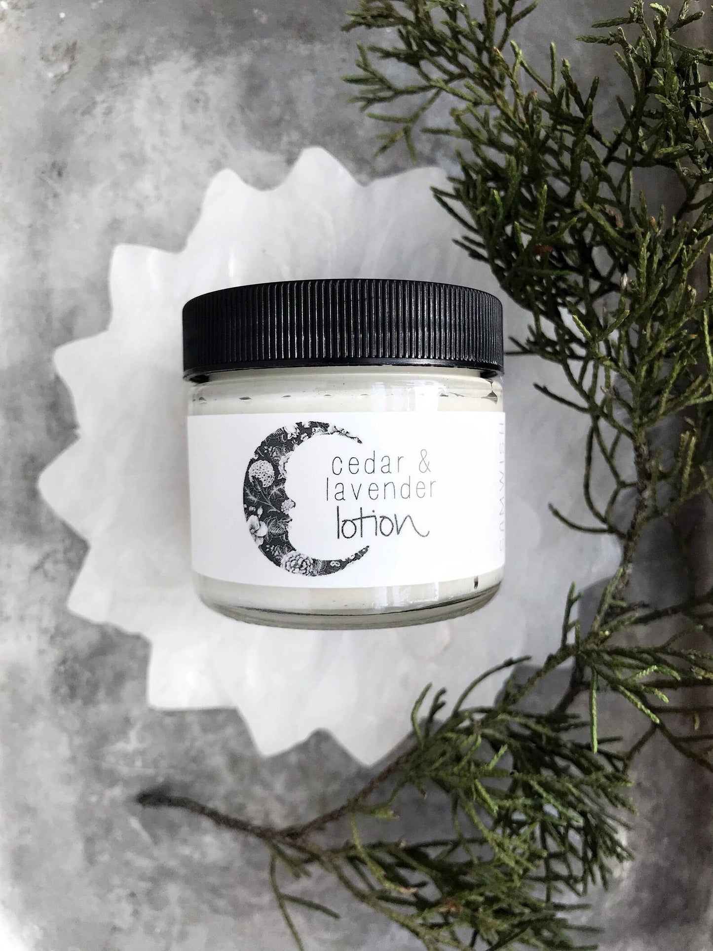 Cedar & Lavender Lotion: 2 oz