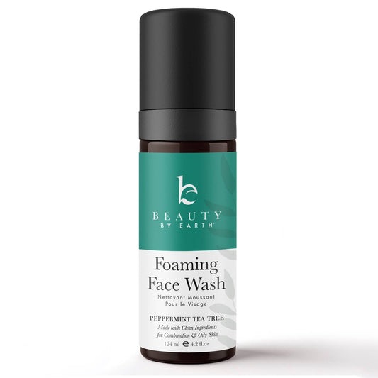 Foaming Face Wash Cleanser 4.2oz: Peppermint Tea Tree