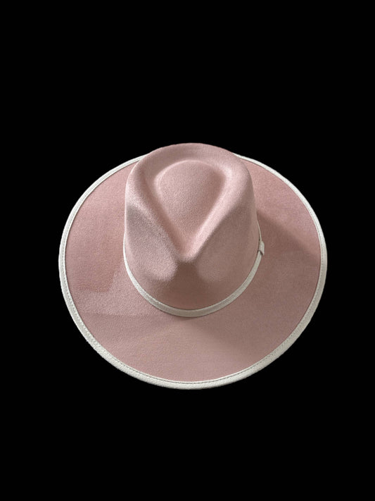 Tear Drop 2 Tone Rancher: Blush/Ivory