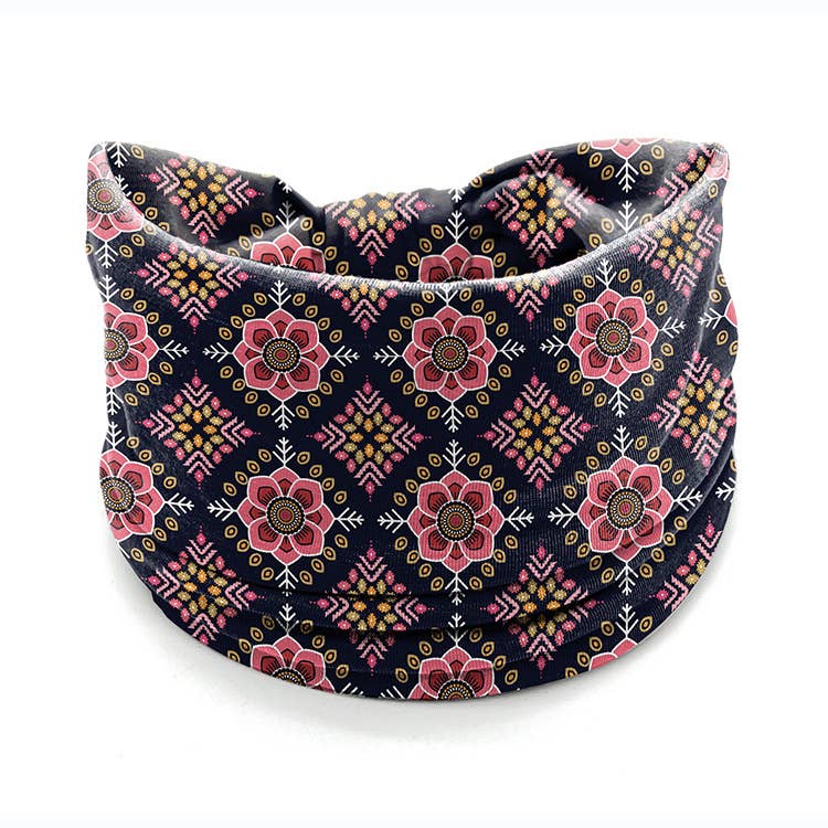 Bohemian Mandala Print Sports Headband: A