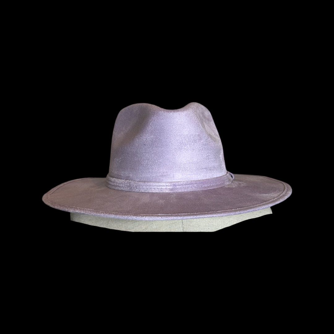 Rancher Vegan Suede Hat : Forest / Large
