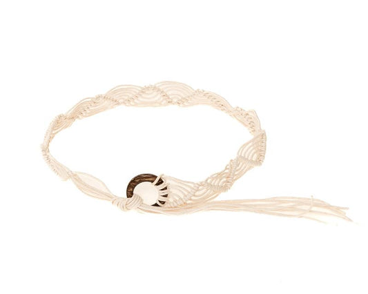 HB-14 Hat Band - Boho Macrame - New!