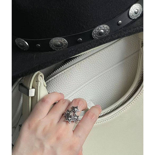 Vintage-Inspired Starburst Ring: Constellation Ring