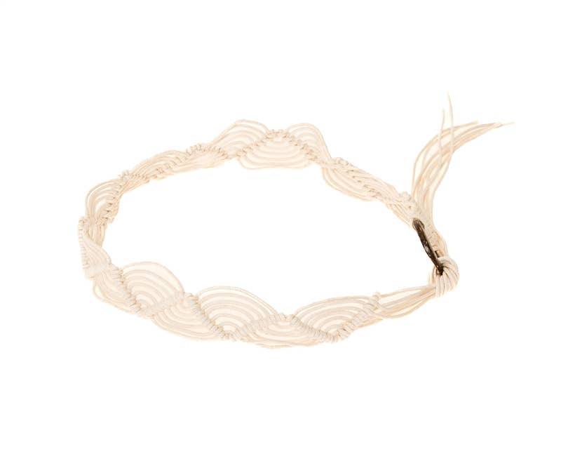 HB-14 Hat Band - Boho Macrame - New!