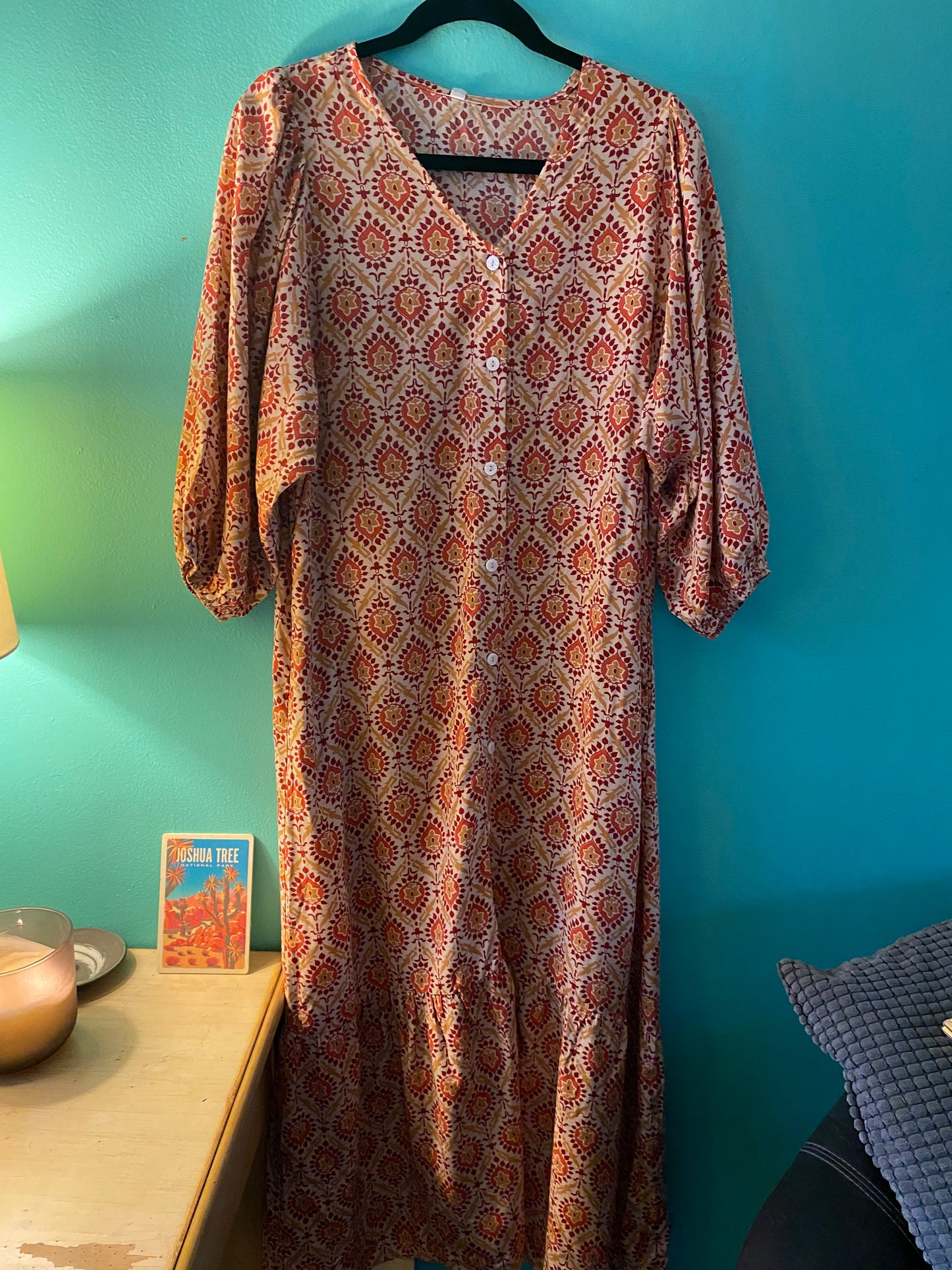 Long flowing dress