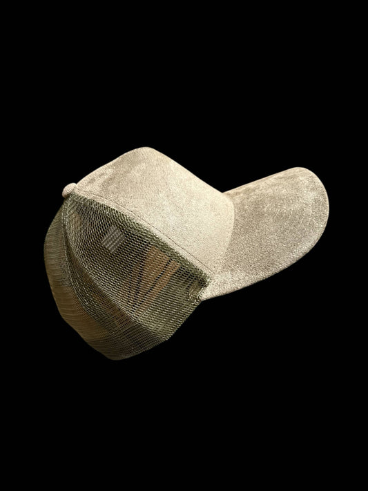 Trucker Cap Vegan Suede : Sage