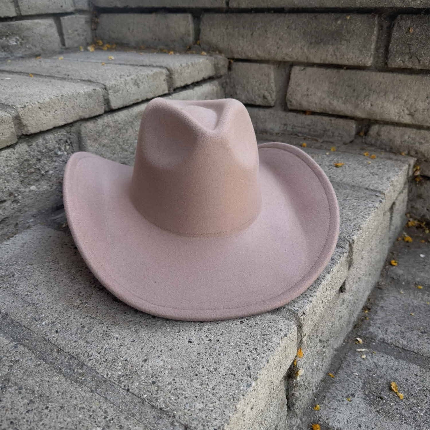 Best Seller!!  Premium Vegan Cattleman Cowboy Hat: Blue
