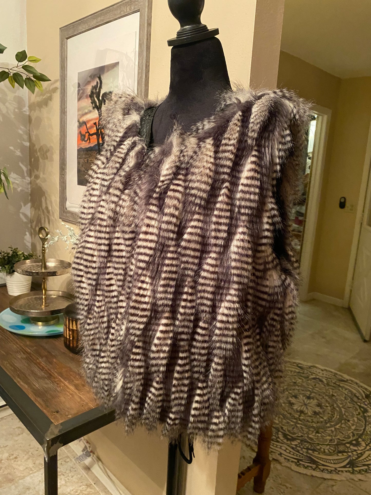 Furry vest