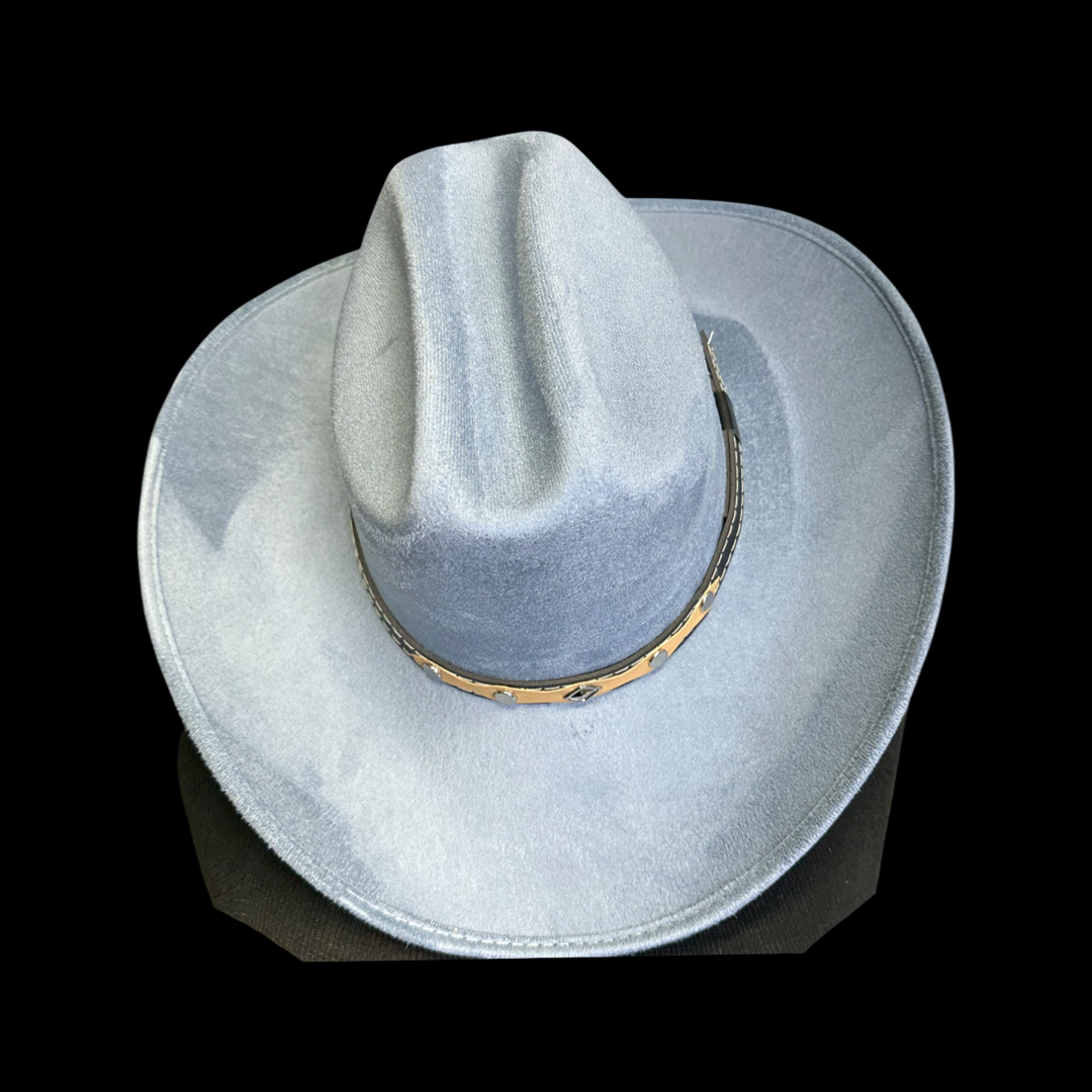 Yellowstone Cowboy Vegan Suede: Chocolate / Medium