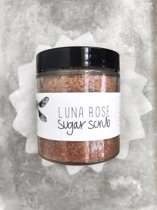 Luna Rose Sugar Scrub: 4 oz
