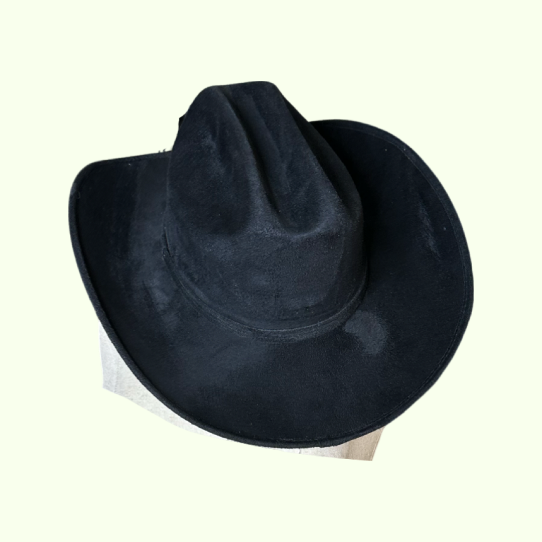 Yellowstone Cowboy Vegan Suede: Chocolate / Medium