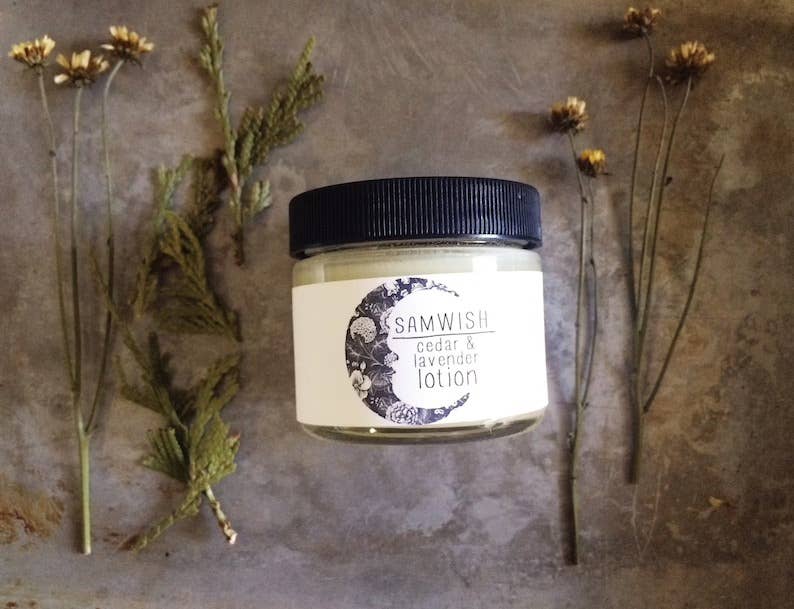 Cedar & Lavender Lotion: 2 oz