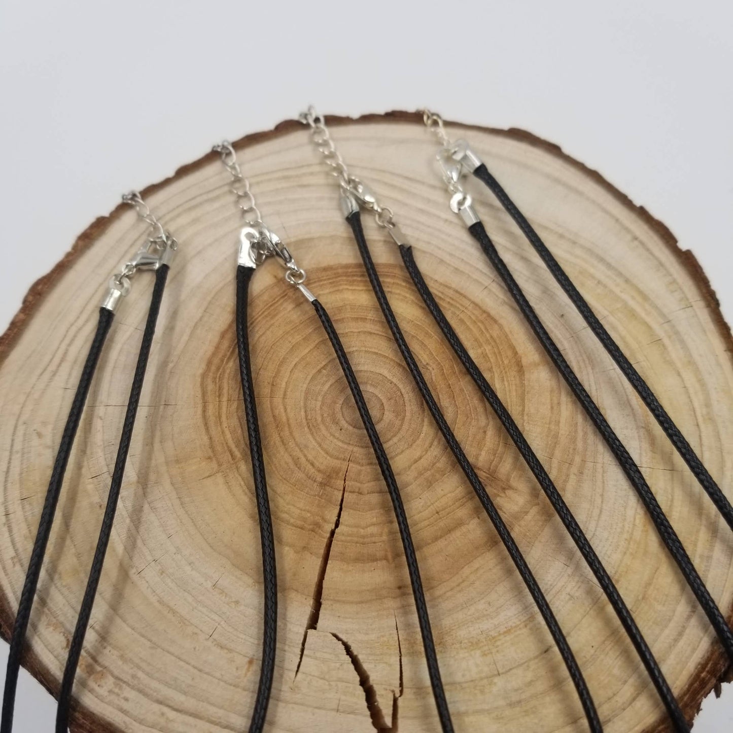 Natural Crystal Pendant Necklace: Green