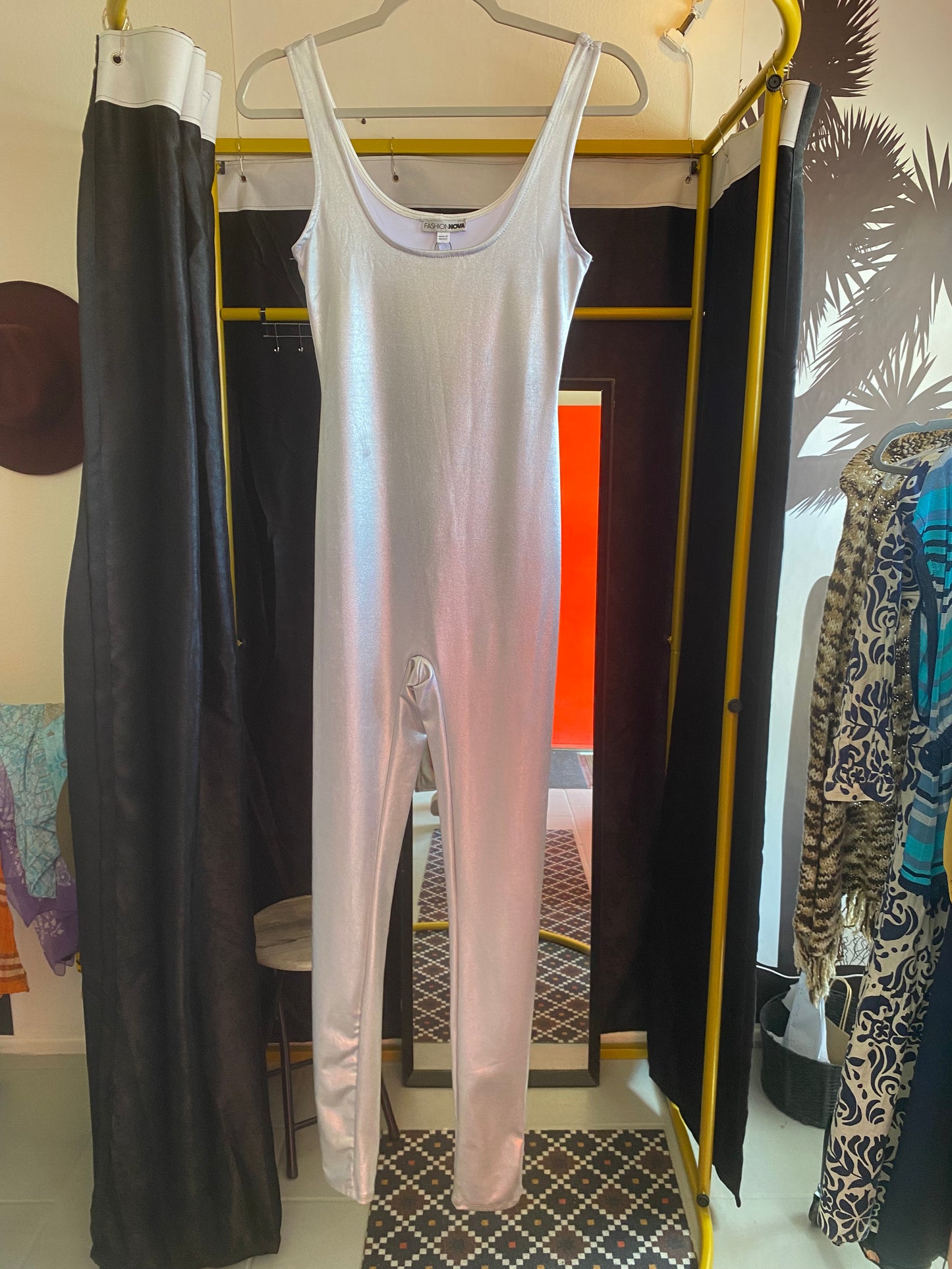 Silver jumpsuit