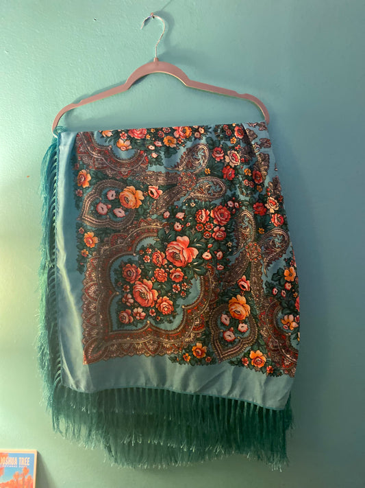 Silky scarf