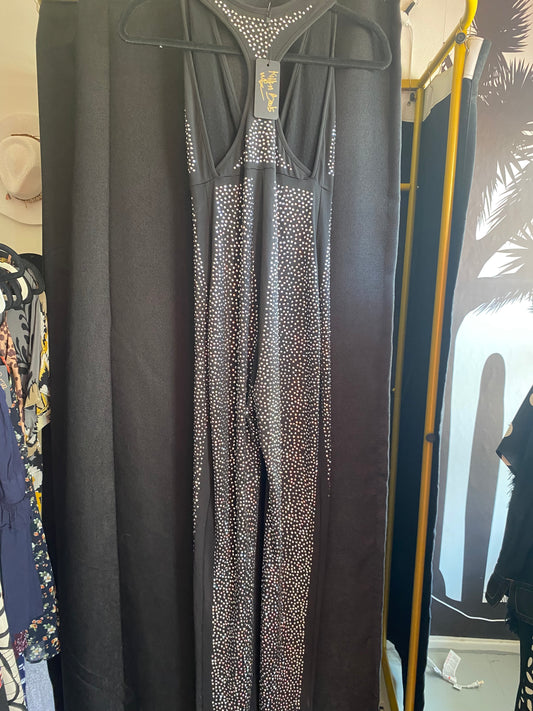 Sparkling stretchy jumpsuit